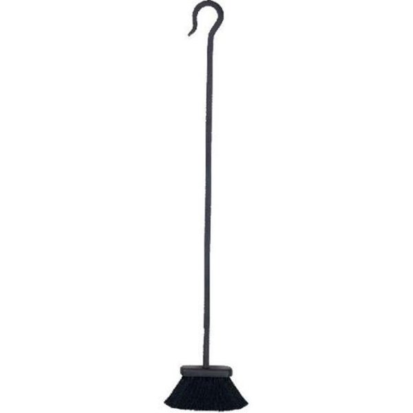 Dagan Dagan BRUSH Individual Hearth & Fire Pit Tool with Hook Handle - 28.5 in. Brush; Black BRUSH